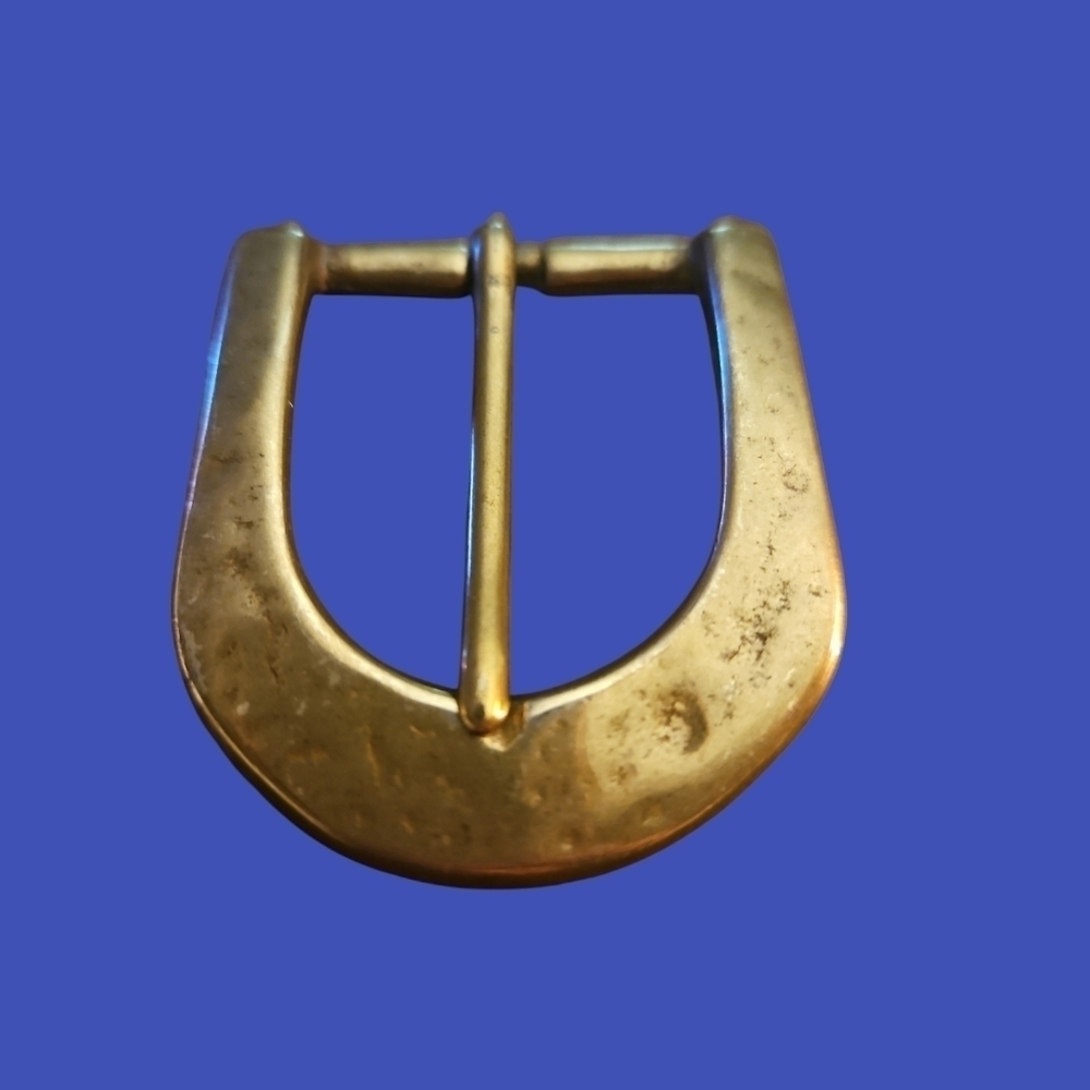 Vintage Brass Belt Buckle